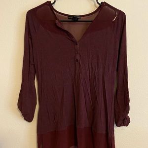 🍀 Burgundy Long Sleeve